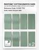 Product image 5 of the product “PANTONE® COTTON SWATCH CARD 14-6011 TCX Grayed Jade ”