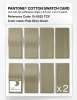Product image 5 of the product “PANTONE® COTTON SWATCH CARD 15-0522 TCX Pale Olive Green ”