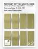 Product image 5 of the product “PANTONE® COTTON SWATCH CARD 15-0533 TCX Linden Green ”