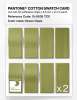 Product image 5 of the product “PANTONE® COTTON SWATCH CARD 15-0538 TCX Green Oasis ”