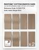 Product image 5 of the product “PANTONE® COTTON SWATCH CARD 15-1020 TCX Ginger Root ”