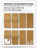 Product image 5 of the product “PANTONE® COTTON SWATCH CARD 15-1046 TCX Mineral Yellow ”