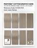 Product image 5 of the product “PANTONE® COTTON SWATCH CARD 15-1304 TCX Humus ”