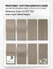 Product image 5 of the product “PANTONE® COTTON SWATCH CARD 15-1307 TCX White Pepper ”