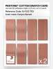 Product image 5 of the product “PANTONE® COTTON SWATCH CARD 15-1333 TCX Canyon Sunset ”