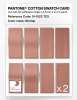 Product image 5 of the product “PANTONE® COTTON SWATCH CARD 15-1523 TCX Shrimp ”