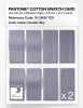 Product image 5 of the product “PANTONE® COTTON SWATCH CARD 15-3909 TCX Cosmic Sky ”