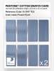 Product image 5 of the product “PANTONE® COTTON SWATCH CARD 15-3917 TCX Frozen Fjord ”