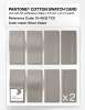 Product image 5 of the product “PANTONE® COTTON SWATCH CARD 15-4502 TCX Silver Cloud ”