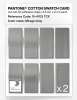 Product image 5 of the product “PANTONE® COTTON SWATCH CARD 15-4703 TCX Mirage Gray ”