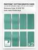 Product image 5 of the product “PANTONE® COTTON SWATCH CARD 15-5416 TCX Florida Keys ”