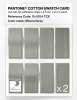Product image 5 of the product “PANTONE® COTTON SWATCH CARD 15-5704 TCX Mineral Gray ”