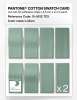 Product image 5 of the product “PANTONE® COTTON SWATCH CARD 15-5812 TCX Lichen ”