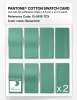 Product image 5 of the product “PANTONE® COTTON SWATCH CARD 15-5819 TCX Spearmint ”