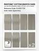 Product image 5 of the product “PANTONE® COTTON SWATCH CARD 15-6307 TCX Agate Gray ”