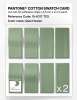 Product image 5 of the product “PANTONE® COTTON SWATCH CARD 15-6317 TCX Quiet Green ”