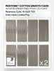 Product image 5 of the product “PANTONE® COTTON SWATCH CARD 16-0207 TCX London Fog ”