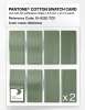 Product image 5 of the product “PANTONE® COTTON SWATCH CARD 16-0220 TCX Mistletoe ”