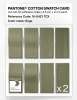 Product image 5 of the product “PANTONE® COTTON SWATCH CARD 16-0421 TCX Sage ”