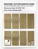 Product image 5 of the product “PANTONE® COTTON SWATCH CARD 16-0730 TCX Antique Gold ”