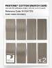 Product image 5 of the product “PANTONE® COTTON SWATCH CARD 16-1104 TCX Crockery ”