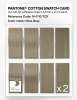 Product image 5 of the product “PANTONE® COTTON SWATCH CARD 16-1110 TCX Olive Gray ”