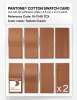 Artikelbild 5 des Artikels “PANTONE® COTTON SWATCH CARD 16-1348 TCX Tomato Cream “
