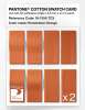 Product image 5 of the product “PANTONE® COTTON SWATCH CARD 16-1356 TCX Persimmon Orange ”