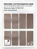 Product image 5 of the product “PANTONE® COTTON SWATCH CARD 16-1412 TCX Stucco ”