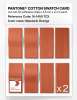 Product image 5 of the product “PANTONE® COTTON SWATCH CARD 16-1459 TCX Mandarin Orange ”