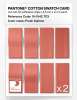 Product image 5 of the product “PANTONE® COTTON SWATCH CARD 16-1542 TCX Fresh Salmon ”