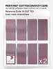 Product image 5 of the product “PANTONE® COTTON SWATCH CARD 16-2107 TCX Orchid Haze ”