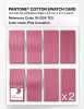 Product image 5 of the product “PANTONE® COTTON SWATCH CARD 16-2124 TCX Pink Carnation ”