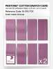 Product image 5 of the product “PANTONE® COTTON SWATCH CARD 16-3115 TCX Crocus ”