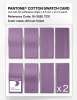 Product image 5 of the product “PANTONE® COTTON SWATCH CARD 16-3520 TCX African Violet ”