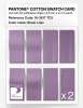 Product image 5 of the product “PANTONE® COTTON SWATCH CARD 16-3617 TCX Sheer Lilac ”
