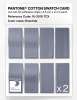 Product image 5 of the product “PANTONE® COTTON SWATCH CARD 16-3919 TCX Eventide ”