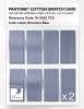 Product image 5 of the product “PANTONE® COTTON SWATCH CARD 16-3922 TCX Brunnera Blue ”