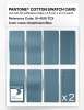 Product image 5 of the product “PANTONE® COTTON SWATCH CARD 16-4519 TCX Delphinium Blue ”