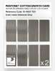 Artikelbild 5 des Artikels “PANTONE® COTTON SWATCH CARD 16-4803 TCX Debonair Gray “