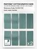 Product image 5 of the product “PANTONE® COTTON SWATCH CARD 16-5112 TCX Canton ”