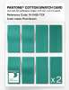 Product image 5 of the product “PANTONE® COTTON SWATCH CARD 16-5425 TCX Pool Green ”