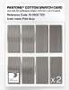 Product image 5 of the product “PANTONE® COTTON SWATCH CARD 16-5803 TCX Flint Gray ”