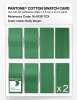 Product image 5 of the product “PANTONE® COTTON SWATCH CARD 16-6138 TCX Kelly Green ”