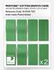 Product image 5 of the product “PANTONE® COTTON SWATCH CARD 16-6444 TCX Poison Green ”