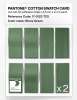 Artikelbild 5 des Artikels “PANTONE® COTTON SWATCH CARD 17-0123 TCX Stone Green “