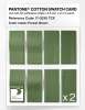 Product image 5 of the product “PANTONE® COTTON SWATCH CARD 17-0230 TCX Forest Green ”