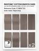 Product image 5 of the product “PANTONE® COTTON SWATCH CARD 17-0808 TCX Taupe Gray ”