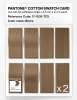 Product image 5 of the product “PANTONE® COTTON SWATCH CARD 17-1036 TCX Bistre ”
