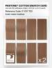 Product image 5 of the product “PANTONE® COTTON SWATCH CARD 17-1137 TCX Cashew ”